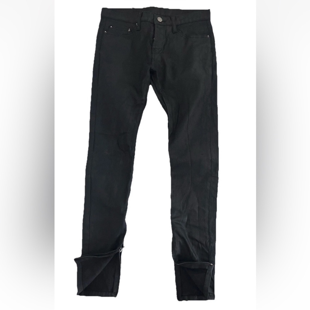 MNML | Zip Hem Ankle Pants Womens Size 29 Skinny Jeans Black